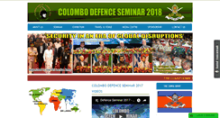 Desktop Screenshot of defseminar.lk